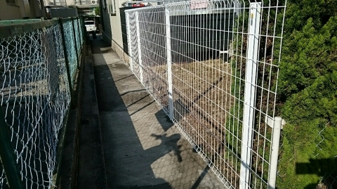 【東海店】名古屋市緑区Ｐマンション　フェンス取替え工事